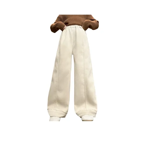 Rindu Вязаные тренировочные штаны Осенний абрикос