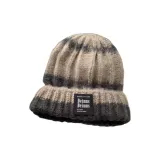 Широкая полоса, квадратная этикетка, цвет верблюжий