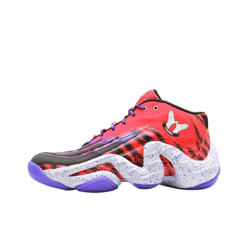 Adidas Real Deal Баскетбольные кроссовки Мужские Красно-фиолетовые