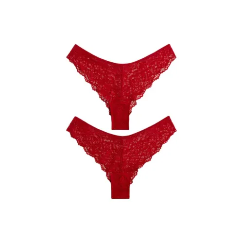 H M 2 пачки красные женские трусики-бикини