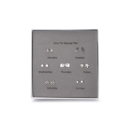 I YOU Alloy Stud Earrings Women's