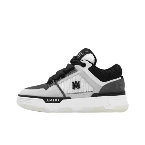 AMIRI MA 1 Low Топ Повседневная обувь Женская Черный Белый