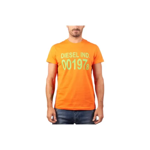 DIESEL Orange Мужская T-рубашка