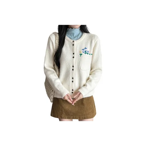 Garbege Белый Женский Трикотаж