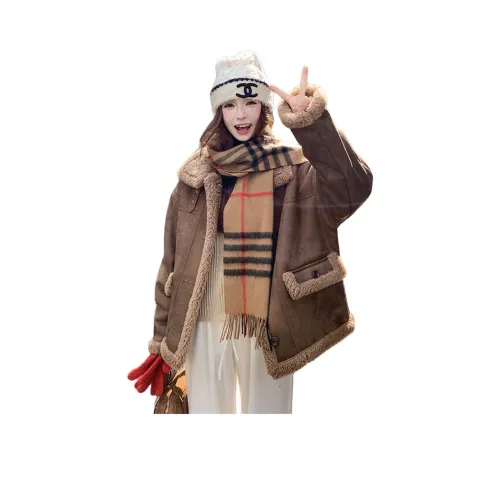 MEXICAN Бархат Feel Пальто Женское