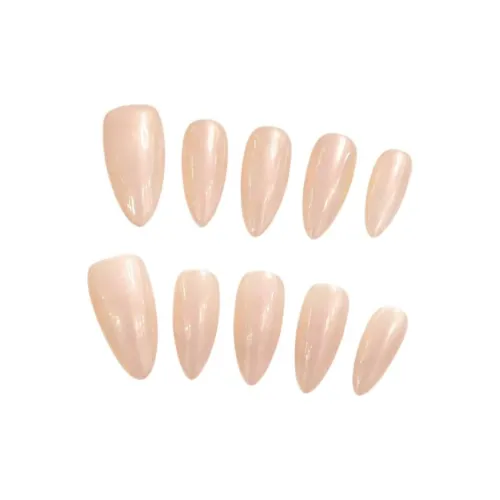 RUIJIN Ручной LED Лак для ногтей Нежно-розовый Универсальный Осветляющий Повторно используемый Наклейка для ногтей