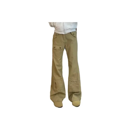 OMOIDAS Хаки Женские Джинсы