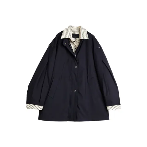 ELLE Темно-синий женский пуховик