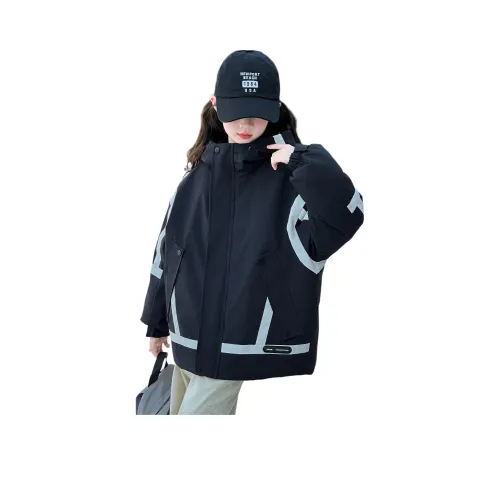 Деревянные дома Хлопковый пуховик для детей