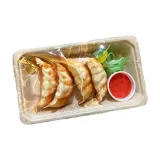 Пельмени, обжаренные на сковороде, набор