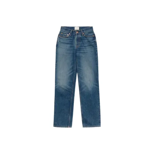 DOEN Джинсовый синий Женские джинсы