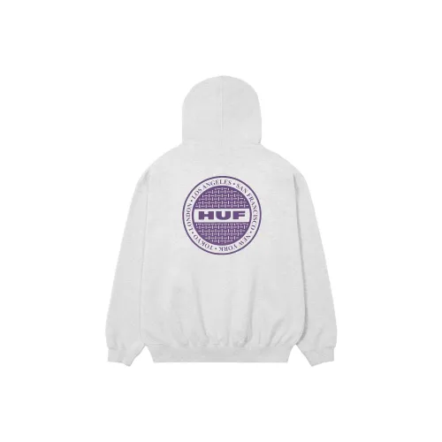 HUF FW25 MANHOLE Полузип Свитшот Унисекс