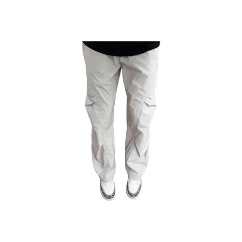 SKBO Серый Бежевый Унисекс Повседневные Штаны