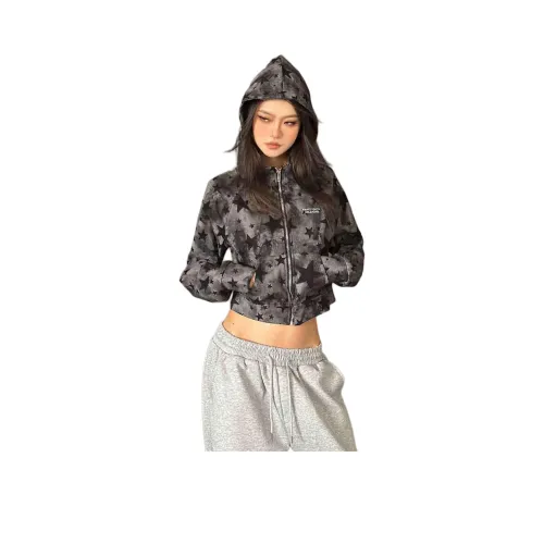 Pirkadat Темно-серый Женский Свитшот