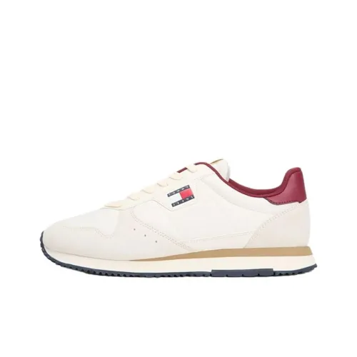 Tommy Hilfiger TRAINERS Низкий Топ Повседневная Обувь Мужская Айвори