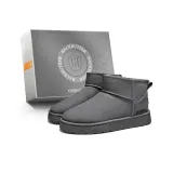 Серый с флисовой подкладкой