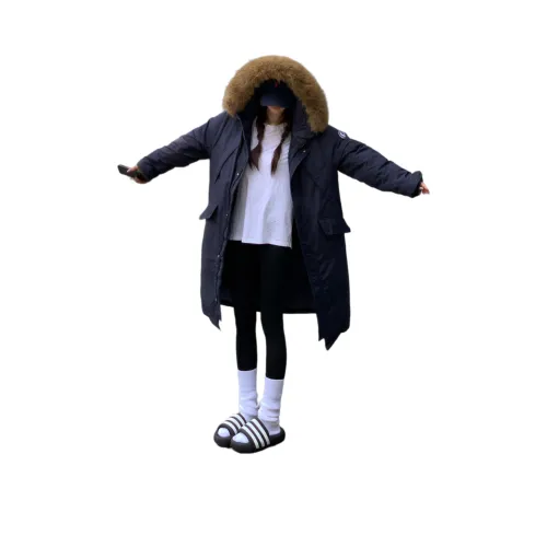 Wick Buen Темно-синий Унисекс Парки