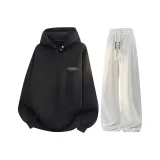 Чёрный топ + Белый Фотиния Серый K