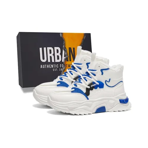 URBAN AUTHENTIC Высота Увеличивающие Износостойкие Противоскользящие Высокие Кеды Мужские