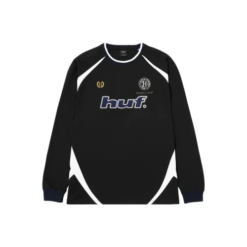 HUF FW25 Lux Джерси LS Носки Crew T Рубашка Унисекс