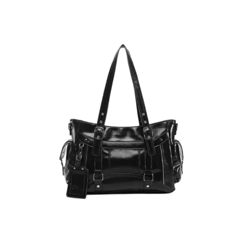 Carksky ПУ (полиуретан) Сумка через плечо Стандартная Унисекс Черный Белый Серебряный