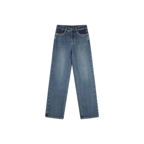 ELLE Джинсовый синий Женские джинсы