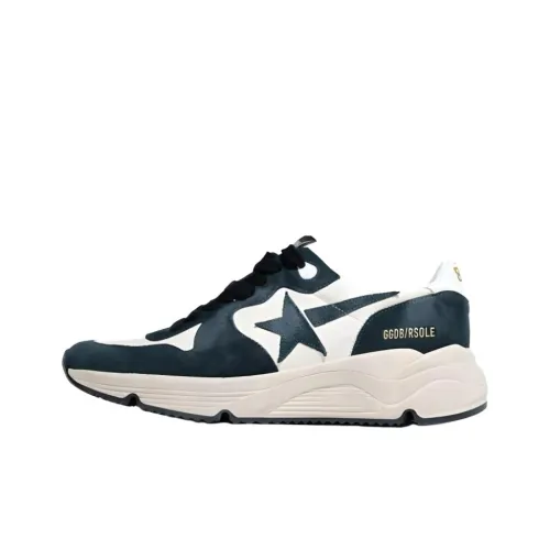 Golden Goose Running Sole Low Топ Повседневная обувь Мужская Зеленая