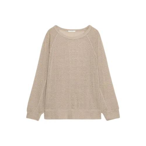 ZARA Песочный Женский Трикотаж