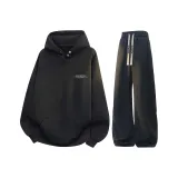 Черный топ + Черный K [с флисовой подкладкой, термический]