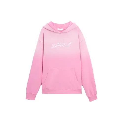 Leather Cat Розовый Женские Свитшоты