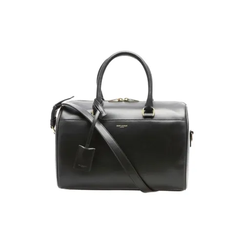 SAINT LAURENT Классическая сумка из коровьей кожи одно плечо женская черная