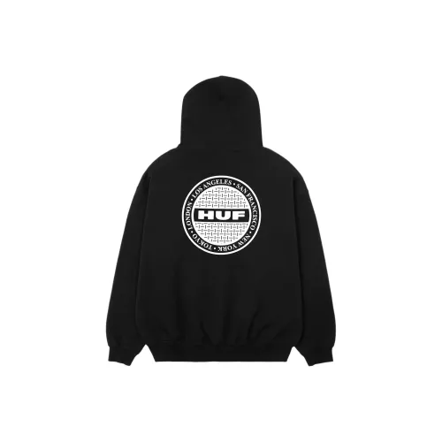 HUF FW25 MANHOLE Полузип Свитшот Унисекс