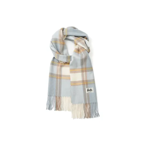 Барби Смесовая шерсть Вязаные шарфы Унисекс