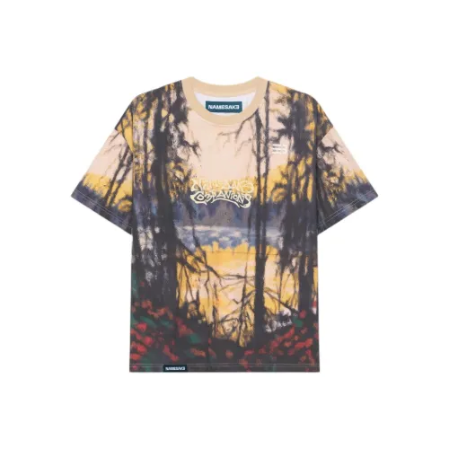 NAMESAKE Forest Принт Мужская T-Рубашка