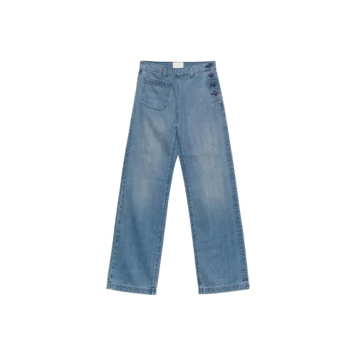 DOEN Джинсовый синий Женские джинсы