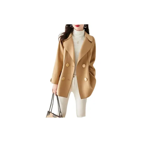 LANGQING Хаки Бесплатная доставка с бренд наклейкой Женское пальто