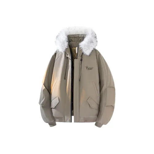 PAUL COSTELLOE Хлопковый пуховик унисекс