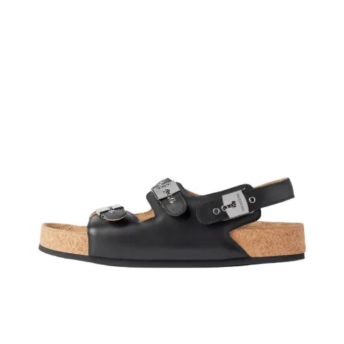 Scholl x Balenciaga FW25 One Ремень Сандалии Женские Черные