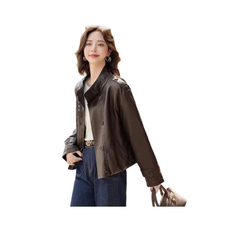 Куртка из кожи Kangaroo женская