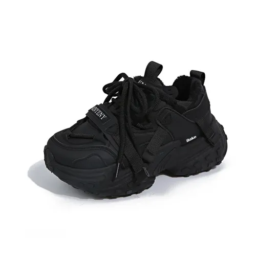 Bake Толстая подошва Низкий топ Женские