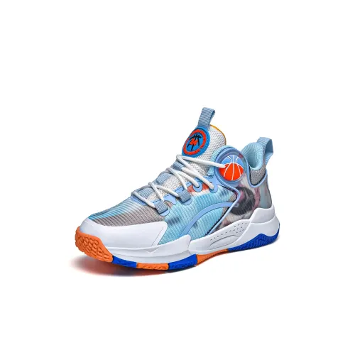 Genius Pooh Устойчивый к истиранию Легкий Амортизирующий Детские Баскетбольные Кроссовки