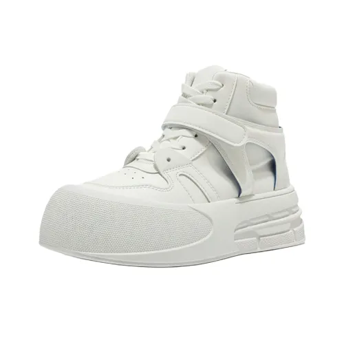 Little Red Man Высокий Топ Повседневная Обувь Женская