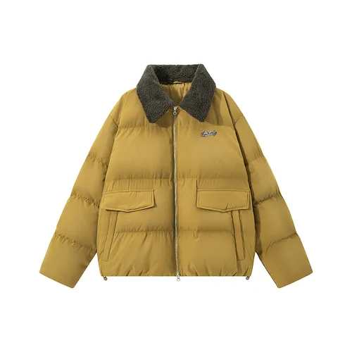 SANTASTIC Имбирно-желтый унисекс пуховики