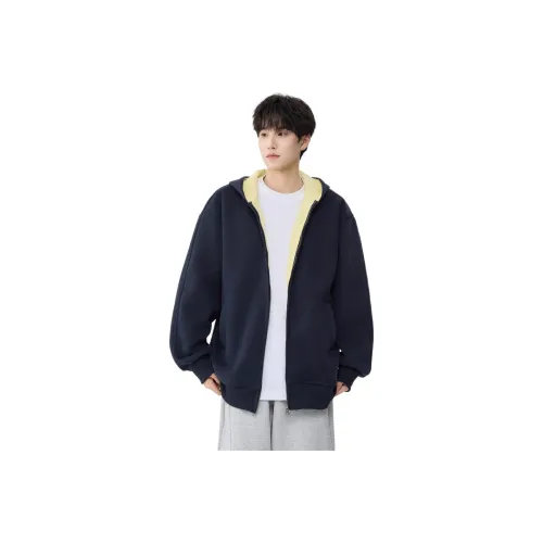 TUOFEI Темно-синий синий унисекс свитшоты