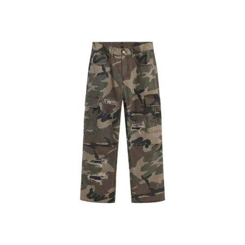 ICEGZ37 Камуфляж Унисекс Джинсы