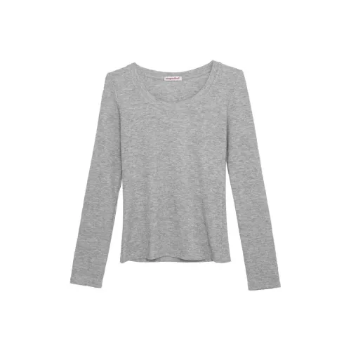 UNSPECIFIED Обычный Эластичный U-образный вырез Длина (размер в длину) Рукав Т-рубашка Женская