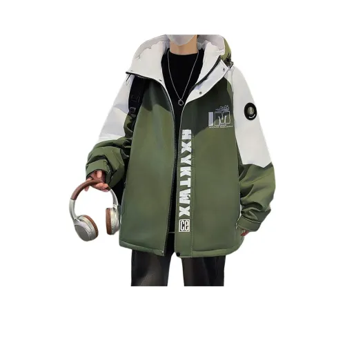 FRQ Куртка Хлопковый пуховик Унисекс