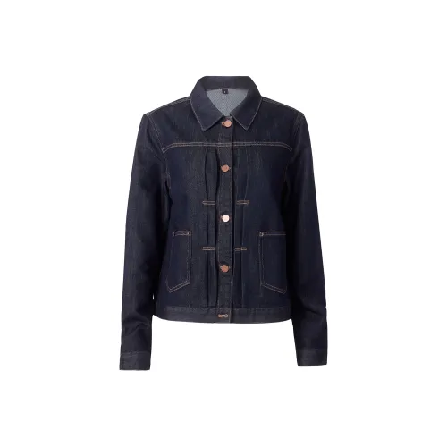 SHUHAOBAI Джинсовый синий пальто Женские куртки