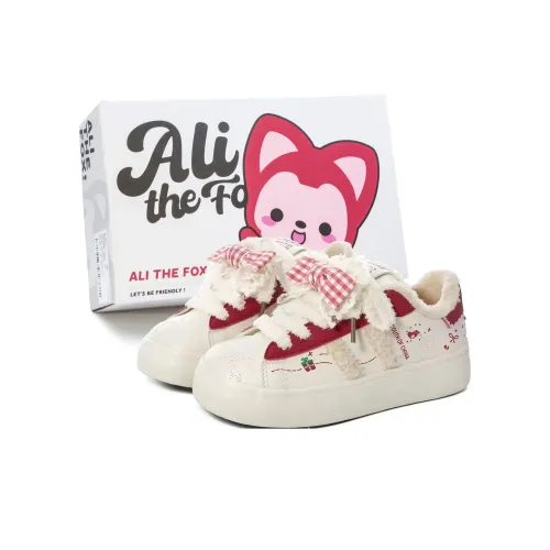 Али Тх Фокс Зимний Флис С Подкладкой Пух Пухлые Туфли Устойчивые к Износу Низкий Топ Кроссовки для Скейтбординга Женские