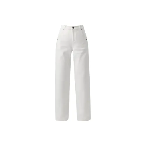 You cow me pants Белый Женские Джинсы